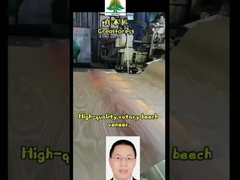 Veneur de hêtre à coupe rotative