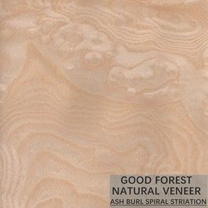 Grain naturel d'ASH Wood Veneer Sheets Special adapté aux besoins du client pour des portes