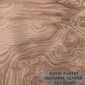Grain naturel d'ASH Wood Veneer Sheets Special adapté aux besoins du client pour des portes