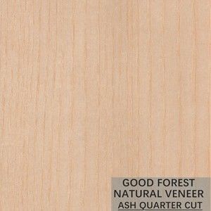 Grain naturel d'ASH Wood Veneer Sheets Special adapté aux besoins du client pour des portes