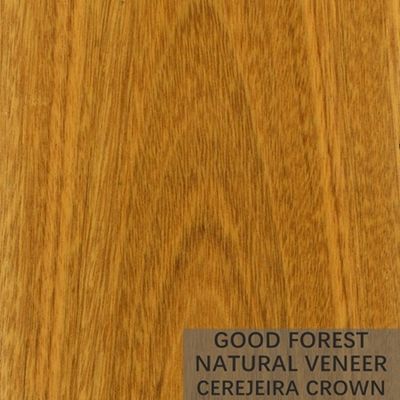 Grain en bois naturel de placage de Cerejeira Wenge particulièrement pour la décoration d'hôtel
