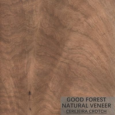 Grain en bois naturel de placage de Cerejeira Wenge particulièrement pour la décoration d'hôtel