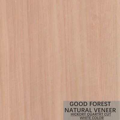Le bois naturel d'hickory plaquent le placage populaire FSC en bois de Cabinet de double couleur