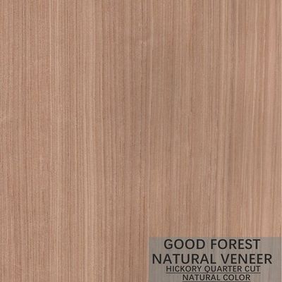 Le bois naturel d'hickory plaquent le placage populaire FSC en bois de Cabinet de double couleur