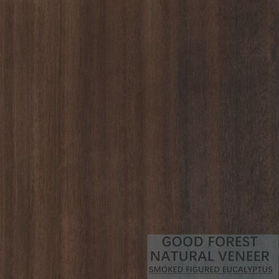 Le bois naturel d'eucalyptus plaquent le contreplaqué vertical populaire de placage de grain