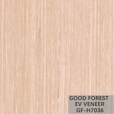 Le rose en bois de chêne de perle de placage recomposé par fantaisie colorent le grain Fineline