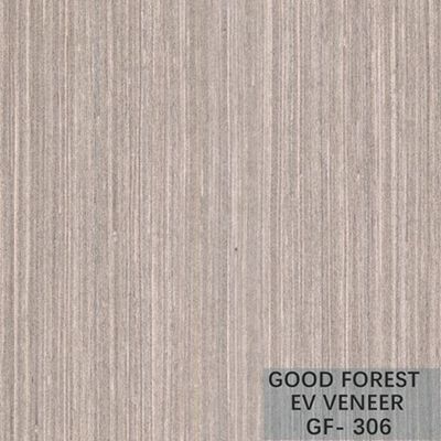 Le bois de chêne recomposé de fantaisie plaquent la poire argentée le grain que vertical a adaptée aux besoins du client