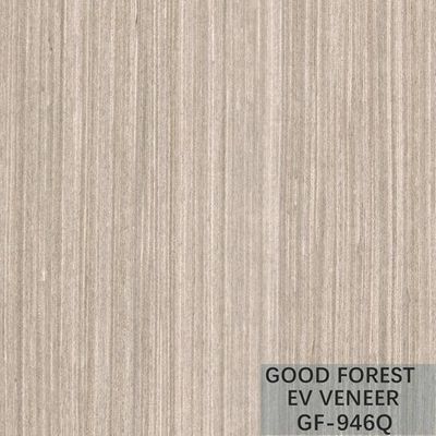 La coupe en bois machinée de quart de couleur de Brown de chêne de poire de placage a adapté aux besoins du client