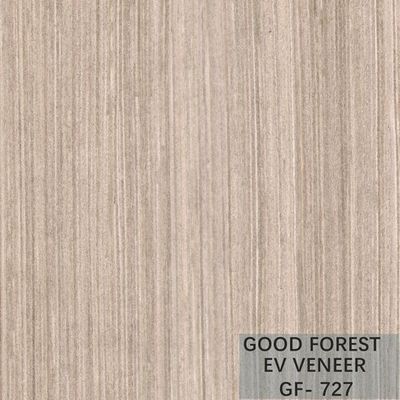 La coupe en bois machinée de quart de couleur de Brown de chêne de poire de placage a adapté aux besoins du client