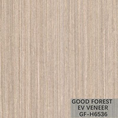 La coupe en bois machinée de quart de couleur de Brown de chêne de poire de placage a adapté aux besoins du client