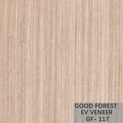 La coupe en bois machinée de quart de couleur de Brown de chêne de poire de placage a adapté aux besoins du client
