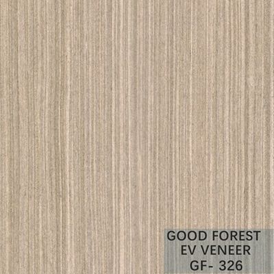 La coupe en bois machinée de quart de couleur de Brown de chêne de poire de placage a adapté aux besoins du client