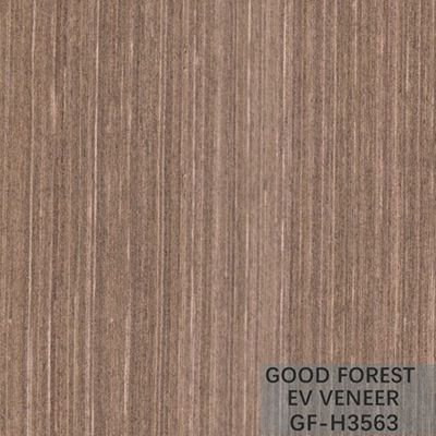 Couleur naturelle en bois machinée de grain droit de chêne de placage du placage EV