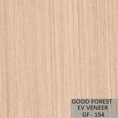 Couleur naturelle en bois machinée de grain droit de chêne de placage du placage EV