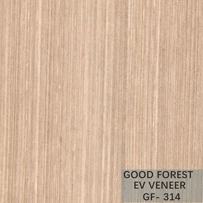 Couleur naturelle en bois machinée de grain droit de chêne de placage du placage EV
