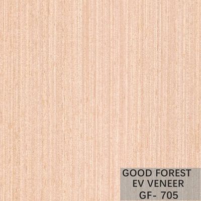 Couleur naturelle en bois machinée de grain droit de chêne de placage du placage EV