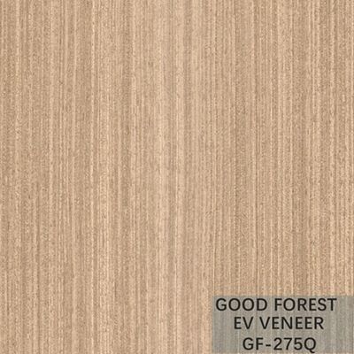 Couleur naturelle en bois machinée de grain droit de chêne de placage du placage EV