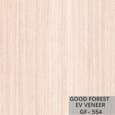 Le bois de chêne machiné d'argent de placage en bois plaquent le grain droit
