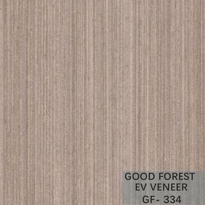 Le bois de chêne machiné d'argent de placage en bois plaquent le grain droit