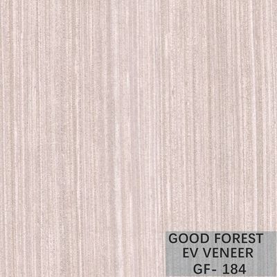 Le bois de chêne machiné d'argent de placage en bois plaquent le grain droit