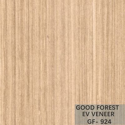 Le bois de chêne machiné d'argent de placage en bois plaquent le grain droit