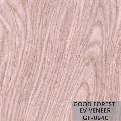 Le bois machiné de grain de couronne de chêne d'argent de placage en bois plaquent naturel