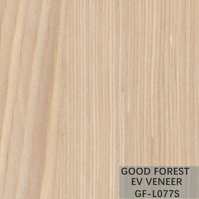 Le placage en bois machiné EV plaquent Ash Wood Veneer Customized blanc