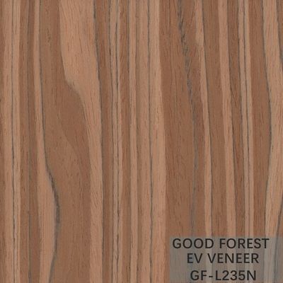 Grain irrégulier de texture d'EV Olive Wood Veneer Flooring Engineered