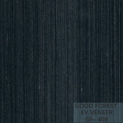 Le bois machiné plaquent Ebony Wood Veneer 0.15-0.55 millimètre d'épaisseur