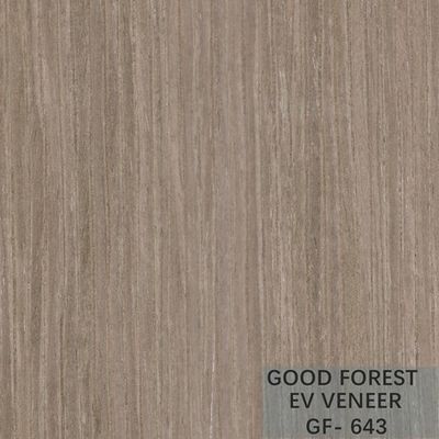 Le placage en bois droit machiné de noix de noir de placage en bois a adapté aux besoins du client