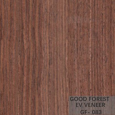 Le placage en bois droit machiné de noix de noir de placage en bois a adapté aux besoins du client