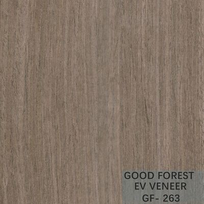 Le placage en bois droit machiné de noix de noir de placage en bois a adapté aux besoins du client