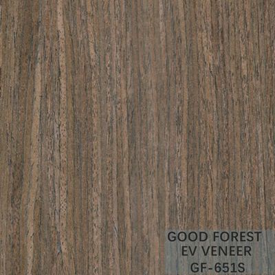 Le placage en bois droit machiné de noix de noir de placage en bois a adapté aux besoins du client
