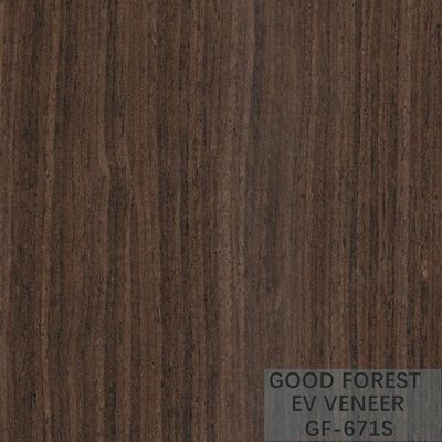Le placage en bois droit machiné de noix de noir de placage en bois a adapté aux besoins du client