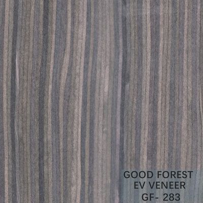 Le placage en bois droit machiné de noix de noir de placage en bois a adapté aux besoins du client