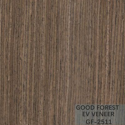 Le placage en bois droit machiné de noix de noir de placage en bois a adapté aux besoins du client