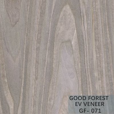 Noix en bois machinée FSC de placage du placage EV/certification d'OIN