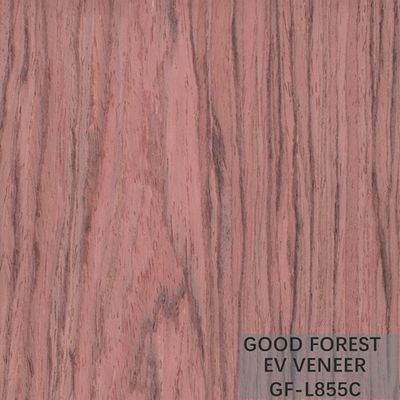 La couronne en bois machinée de Bubinga de placage a coupé le bois pour plaquer des techniques coupées découpées en tranches