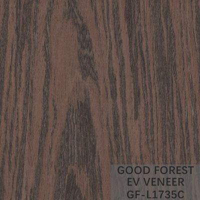 Le bois machiné plaquent le poulet Wing Wood Veneer 2500*640 millimètre de Wenge