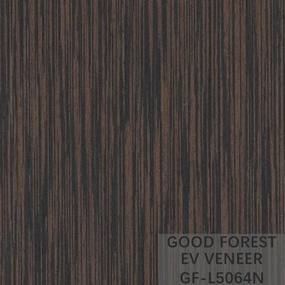 Le bois machiné plaquent le poulet Wing Wood Veneer 2500*640 millimètre de Wenge