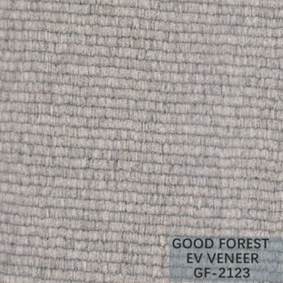 Le bois en bois machiné de météore de placage plaquent le grain irrégulier de texture
