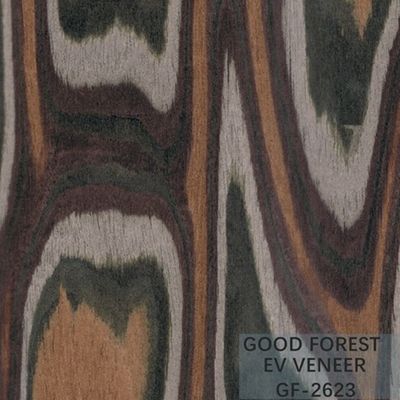 Le bois en bois machiné de racine d'arbre de placage plaquent couleur naturelle/teinte