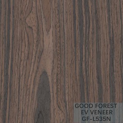 Le placage en bois machiné EV plaquent le noeud d'arbre/grain irrégulier de texture