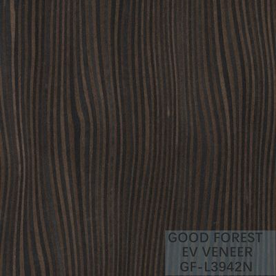 Taille en bois machinée de Burl Wood Veneer EV 2500*640 millimètre d'arbre de placage