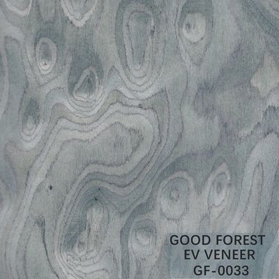 Taille en bois machinée de Burl Wood Veneer EV 2500*640 millimètre d'arbre de placage