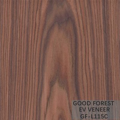 Placage de bois d'ingénierie Brésil Santos Rose Bois Placage Couleur Naturelle SZ-L037C/237/115C