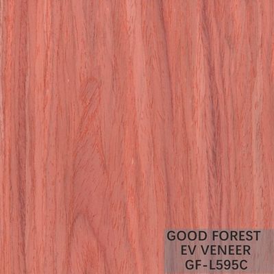Faisceau de bois d'ingénierie rouge Santos Rose Bois de 2850 mm de longueur Taille Pour la porte et la face de l'armoire SZ-L220C/595C/3305C/6155C/5965C