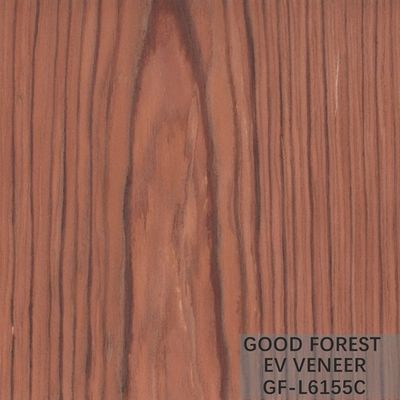 Taille rouge machinée de Santos Rose Wood 2500*640 millimètre de placage en bois