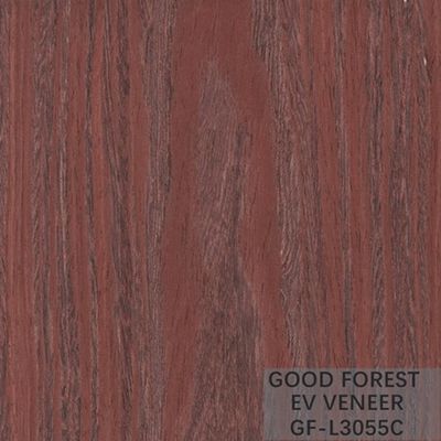 Taille rouge machinée de Santos Rose Wood 2500*640 millimètre de placage en bois