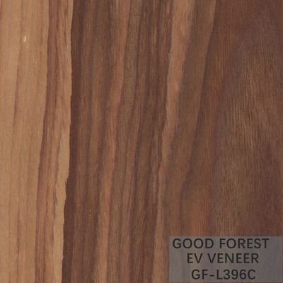 Service machiné de Santos Rose Wood Crown Cut Customized de placage